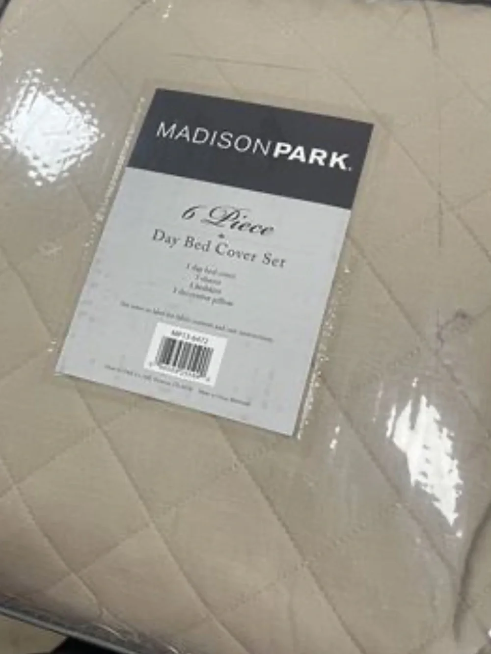 MADISON PARK Breanna 6-Piece Cotton Daybed Cover Set NWT